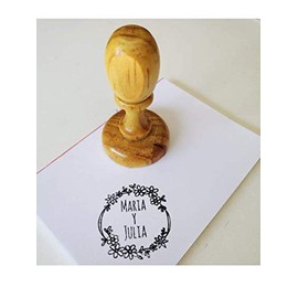 Sello Personalizado 5cm diámetro