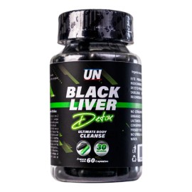 Detox Espirulina Con Carbón 60 Cápsulas