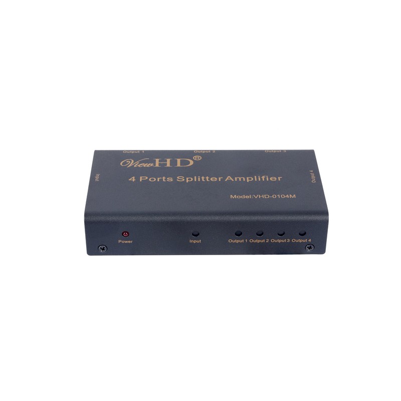 ViewHD 4 Port HDMI 1x4 3D Powered Splitter Ver 1.3