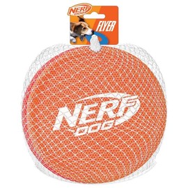 Nerf Dog Juguete de nailon para perro, frisbee, ligero, duradero y resistente al agua, ideal para playa y piscina, 9 pulgadas de diámetro, para razas 