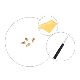 Replacement Black Screws for Aviator RB3025 3025 Sunglasses Repair Kit (Set of 4),Screwdriver