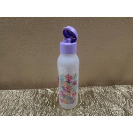 Tupperware New Tupperware Eco Twist Flip Top Bottle 750ml Beautiful “Flowers for Mom Theme”