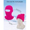 SATINIOR 1 Hole Knitted Full Face Cover Adult Winter Ski