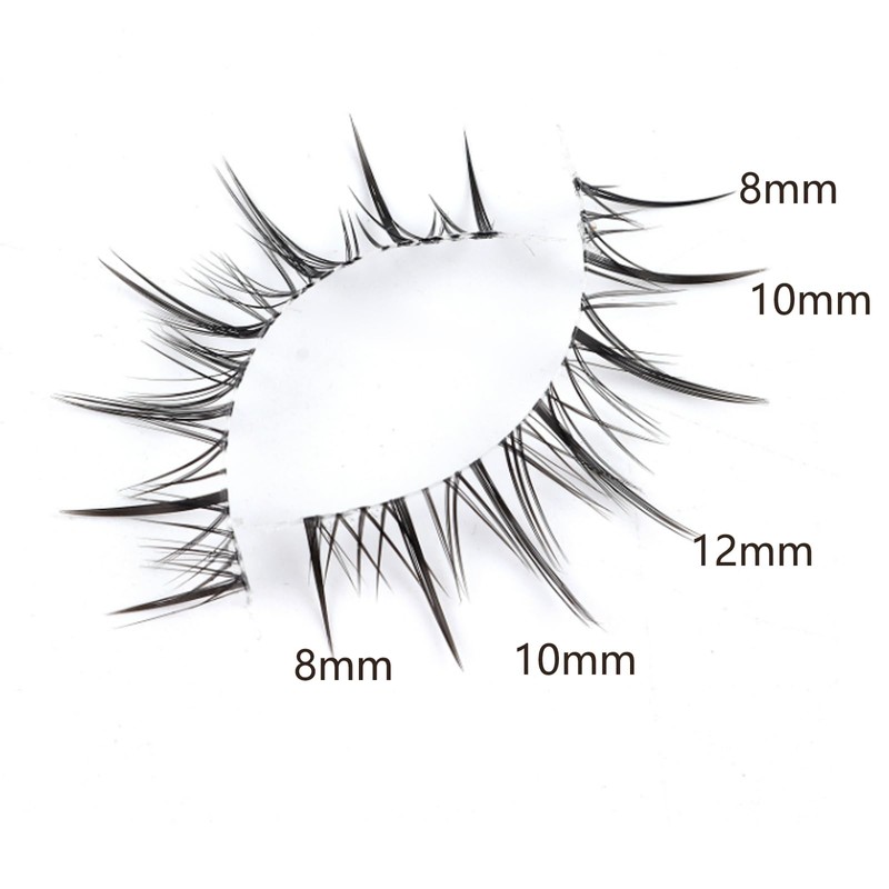 HAPVITAL False Eyelashes, For Lower Eyelashes, Natural False Eyelashes, Handmade