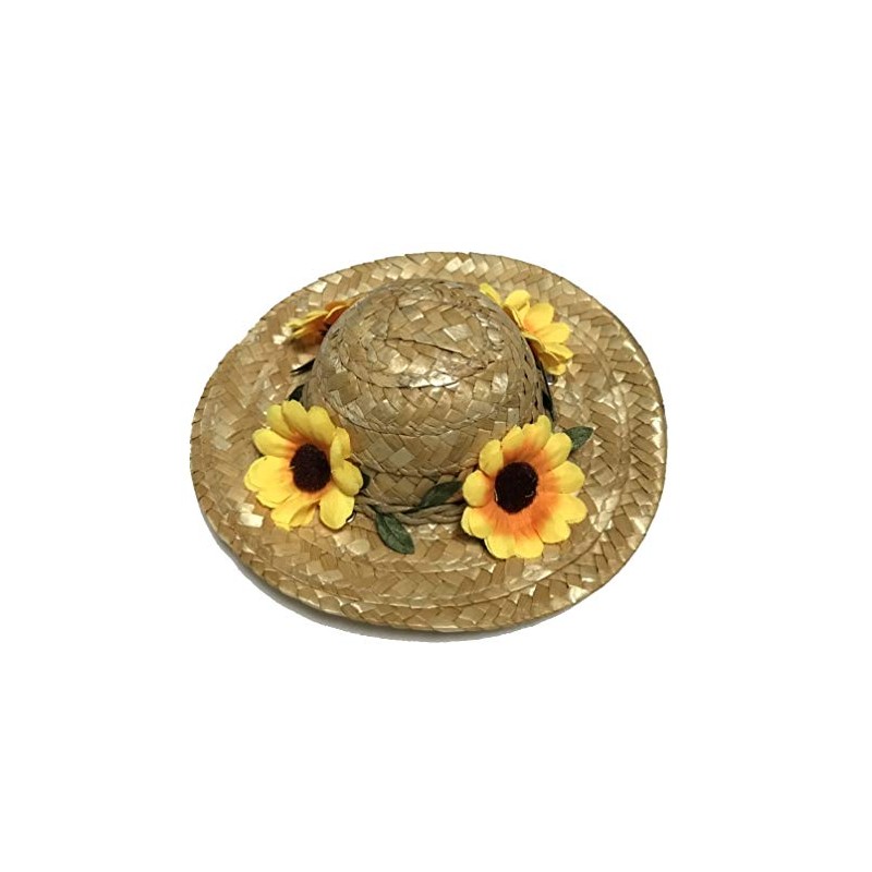 Monshop Straw Hat for Dogs and Cats, Cute Pet Hat