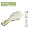 UPware Cactus Garden Melamine Spoon Rest, Cooking Spoon Holder for