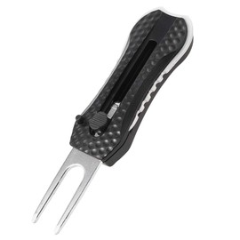 Foldable Golf Divot Repair Tool,Stainless Steel Divot Tool with Detachable Golf Ball Marker for Golf Training Golf Leisure Sports
