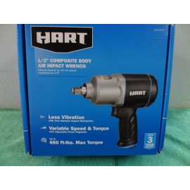 HART NEW Hart 1/2" Composite Body Air Impact Wrench 650ft-lbs Max -  665064639