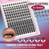 Mayhug Wispy Lash Clusters Kit Natural Lash Extensions DIY Cluster