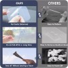 GUGUMO 8Pcs Dashcam Windshield Sticker, Electrostatic Stickers for Dash Cam,
