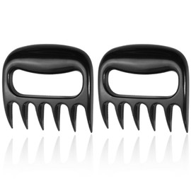 MIRKUZI Grillgabeln 2-teiliger BBQ Fleischteiler, Fleischkrallen, Hand Pulled Pork Krallen, Hand Pulled Claws, Hochwertige Hand Pulled Pork Gabeln, BBQ Fleischkrallen Set,Perfekt für Hand Pulled Pork