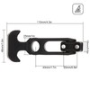 Acrux7 6Pcs Rubber Latches Flexible T Handle Draw Latch 4.3