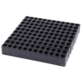 10pcs 12 Holes Screwdriver Bit Holder Drill Head Storage Case
