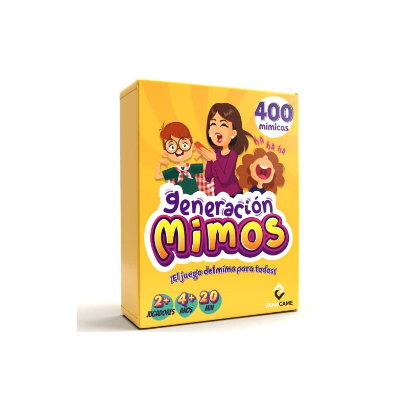 ZENAGAME Generation Mimes - Juego de mesa - Juego Familiar