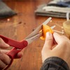 Fiskars All-Purpose Left-Handed Scissors, Gifts for Mom, Ergonomically Contoured, Stainless