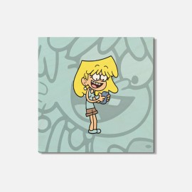 Unbranded The Loud House Cartoon Lori 4'' X 4'' Square Wooden Coaster