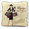 Traditional Tapestry Cushion Covers with Soft Faux Velvet Reverse 18"