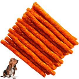 ME GUSTA PET Rawhide Munchy Sticks 5-Inch | Sticks Dog Chews | Chicken Flavor Dog Treats | Rawhide Beefhide Sticks | Munchy Chicken Stick | Dogs Rawhide Chews | Chicken Flavor (Pack of 50)