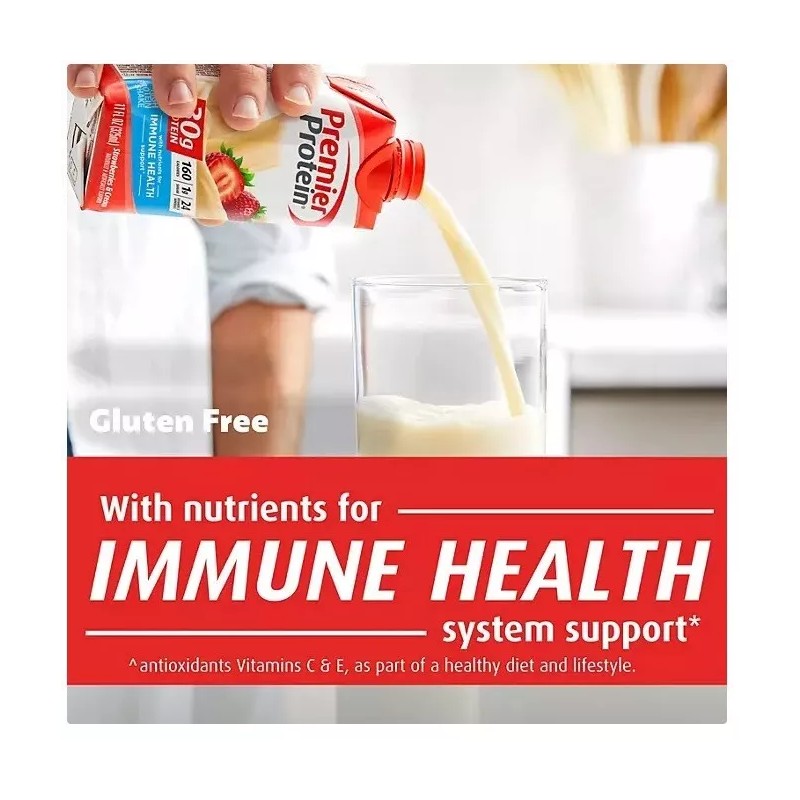 Premier Protein 6pk Premier 30g Protein PLUS Energy, Immune Support