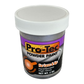 Pro-Tec Powder Paint for fishing Lures and Jigs Powder Coating for Jig Head, High Gloss Finish,Easy-to-Use Fishing Lure Paint 2 Ounce (Pro-Tec Magic Craw Blue 2oz)