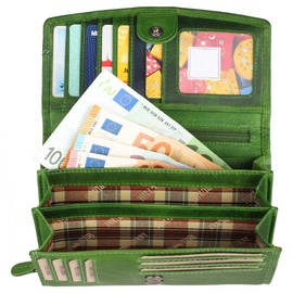 Hill Burry Wallet for waiters - unisex | genuine leather | robust workmanship and excellent handling | professional wallet for waiters | many compartments, Gruuen, Vintage