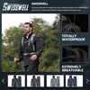 Men's Rain Suit Waterproof Lightweight Hooded Rainwear for Golf, Hiking,
