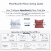 MoonRest® 20x48 Inch Synthetic Down Alternative Rectangle Pillow Insert Form
