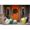 Bolas decorativas inflables grandes de 22 pulgadas, 2 paquetes, bolas