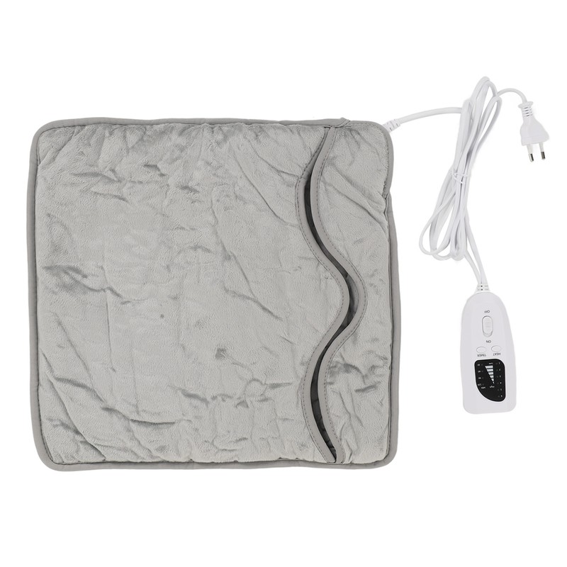 Electric Heated Foot Warmer Auto Shut Off Plug in Portable