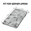 Server Books for Waitress - Marble Texture Leather Waiter Book