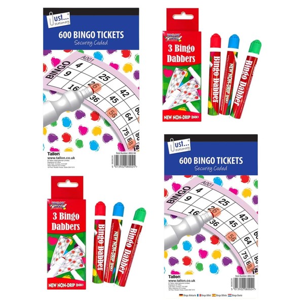 Mysterial Ultimate Bingo Game Set 1200 Just Stationery Jumbo Bingo