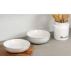 10 Strawberry Street Simply White 36 Oz Pasta/Dinner Bowl, Set