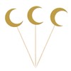 Moon Centerpiece Sticks, 12-Pack Table Topper Double-sided Birthday Baby Shower