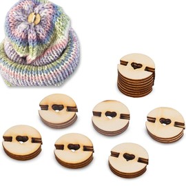 50PCS Removable Pom Poms Buttons for Hats, Faux Fur Pom Poms Keepers on Handmade Beanies, Hat Pom Pom Holder, Knitted Hat Making Fastener Tool, Pompom Holders for Knit Beanies and Toques