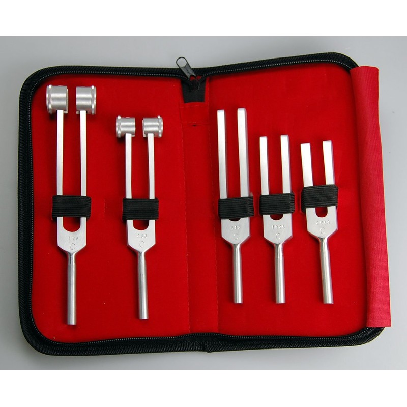 VALUEMED® 5 pce Medical Tuning fork set 128, 256, 512,