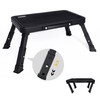 Step Stool, Adjustable Folding Step Stools for Adults and Seniors,