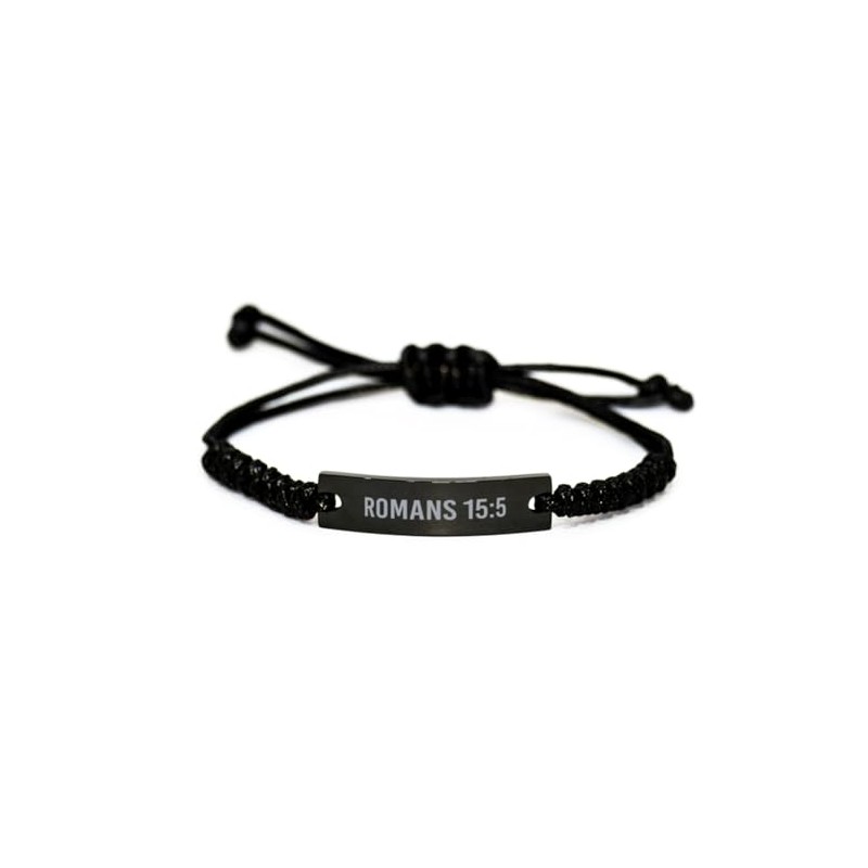 Romans 15 5 Bracelet Romans 15:5 Gift Bible Verse Jewelry