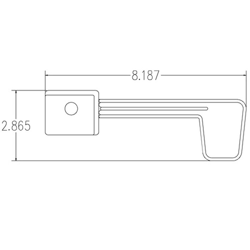 Architectural Mailboxes RFL100AM Replacement Plastic Flag Kit, Red Accessory