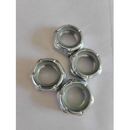 fine Thread Lock Nut for Dub Davin Spinner Floater Wheels Rims one Pack of (4)