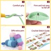 CrochetBox Crochet Kit for Beginner, Axolotls Bookmarks Easy Learn How