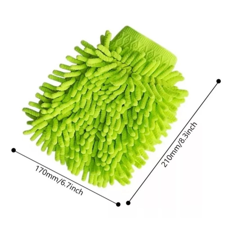 CL 10 Guantes Limpieza Multiusos De Microfibra