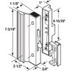 Prime-Line Products C 1118 Anti-Lift Sliding Door Handle Set, White