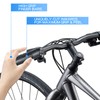 Bicycle Grips Ergonomic Soft Rubber Non Slip Iron
