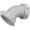 Plumb Pak 49PVCK Coupling Elbow, White 1.5 Inch