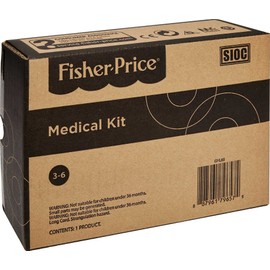 Fisher-Price Doctor Playset Medical Kit 7-Piece Toy for Dress Up and Preschool Pretend Play Ages 3+ Years