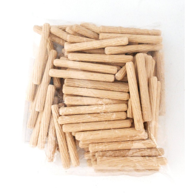 WAKI Wood Dowels Approx. 100 Pcs