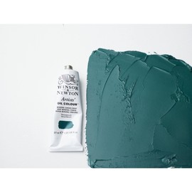 Winsor & Newton Artists' Oil Color, 37ml (1.25 oz) Tube, Mineral Green Deep