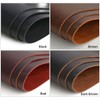 Borsgye Pencil Case Leather Pen Protective Case Crazy Horse Leather