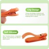 6Pcs Silicone Automatic Bookmarks, Unique Visualized Book Markers for Reading