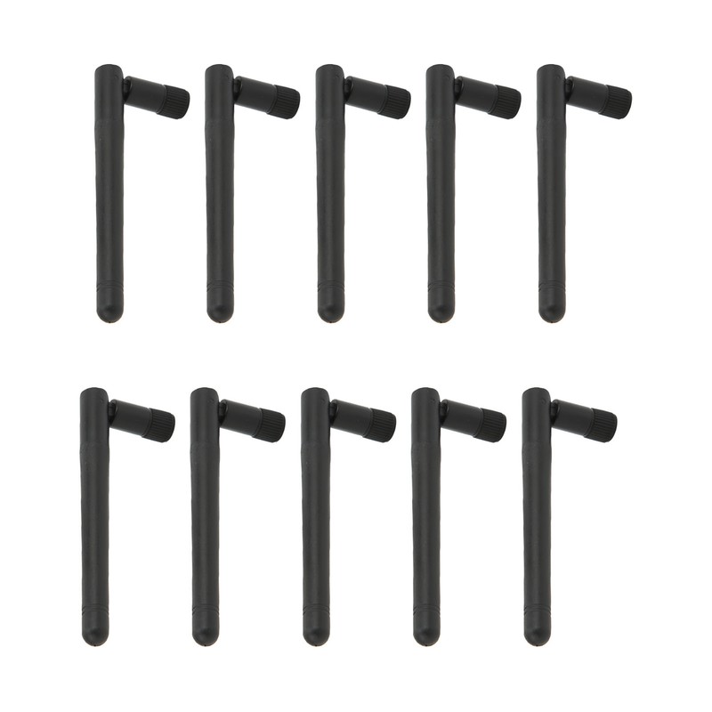 10Pcs Antenna SMA Male Inner Pin Omnidirectional High Gain Rotatable